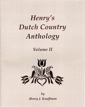 Henry's Dutch Country Anthology