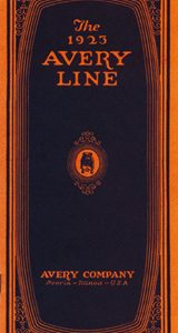 The 1923 Avery Line