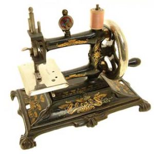 Decorated Sewing Machine